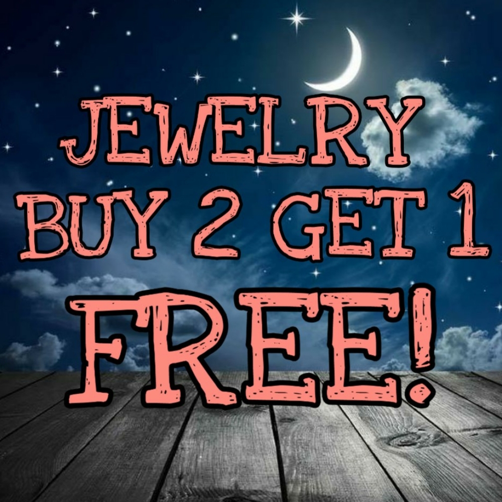🔥All Jewelry Buy 2 Get 1 Free!!